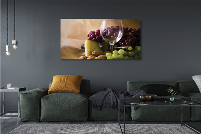 Quadro em tela Copo vazio de uvas