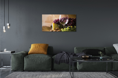Quadro em tela Copo vazio de uvas