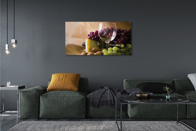 Quadro em tela Copo vazio de uvas
