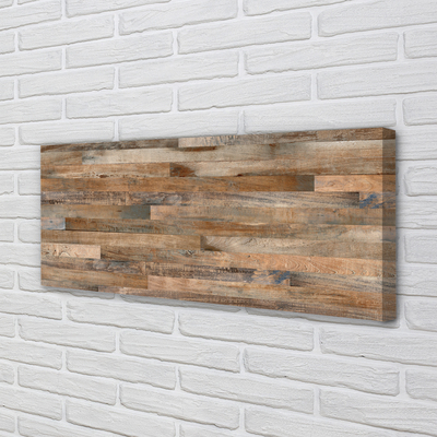 Quadro em tela Tábuas e painéis de madeira