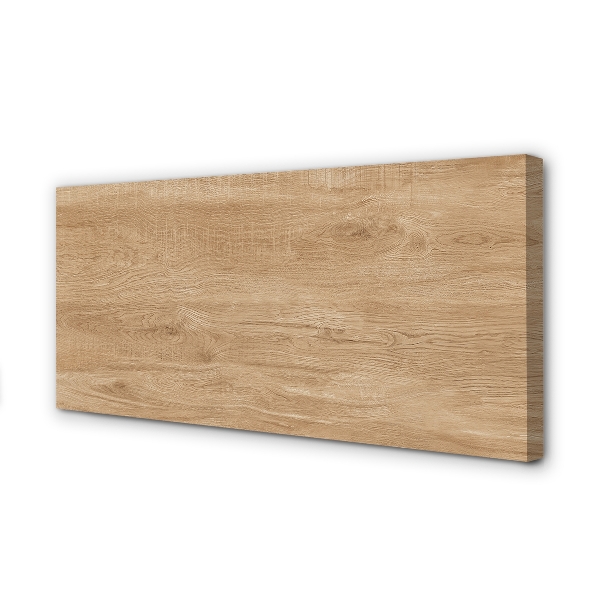 Pintura em tela Grãos e nós da madeira