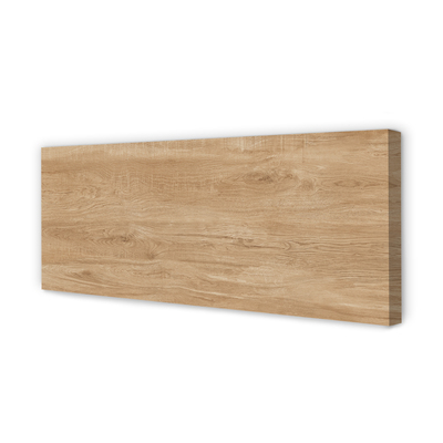 Pintura em tela Grãos e nós da madeira