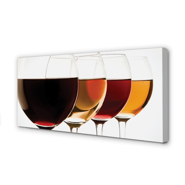 Pintura em tela Taças de vinho