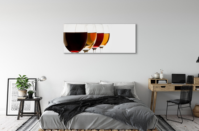 Pintura em tela Taças de vinho