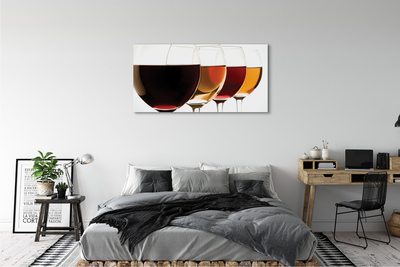 Pintura em tela Taças de vinho