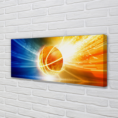 Quadro em tela Basquete de Luz