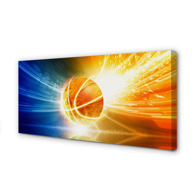 Quadro em tela Basquete de Luz