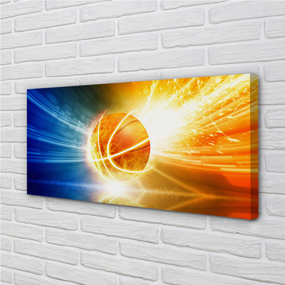 Quadro em tela Basquete de Luz