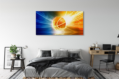 Quadro em tela Basquete de Luz