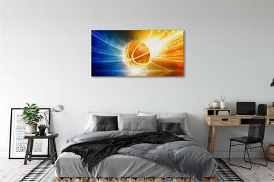 Quadro em tela Basquete de Luz