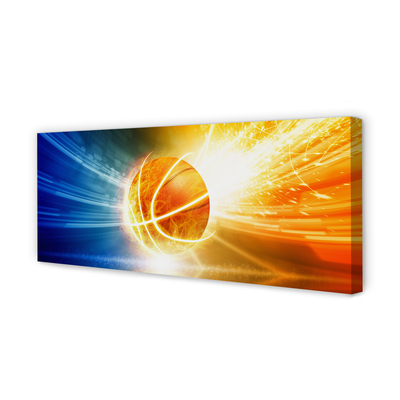 Quadro em tela Basquete de Luz