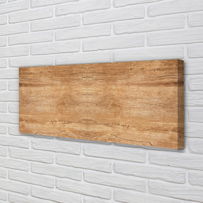 Quadro em tela Grãos e nós da madeira