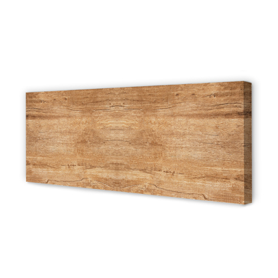 Quadro em tela Grãos e nós da madeira