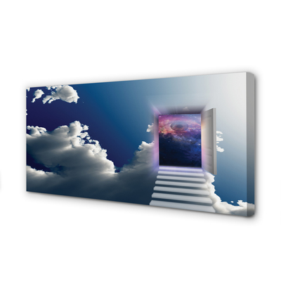 Quadro em tela Olho da escada do céu