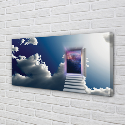 Quadro em tela Olho da escada do céu