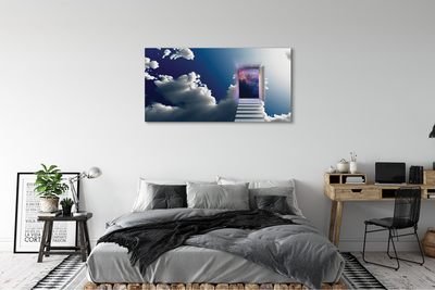 Quadro em tela Olho da escada do céu