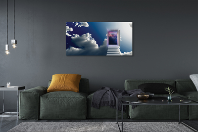 Quadro em tela Olho da escada do céu