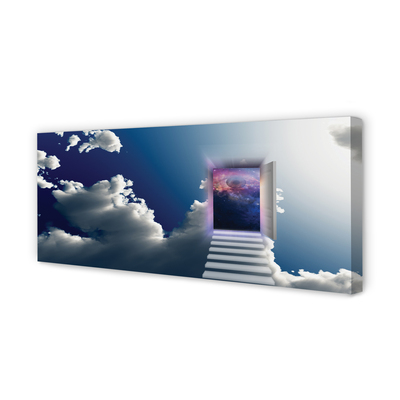 Quadro em tela Olho da escada do céu