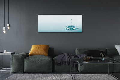 Quadro em tela Macro gota d'água