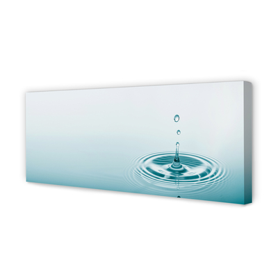 Quadro em tela Macro gota d'água