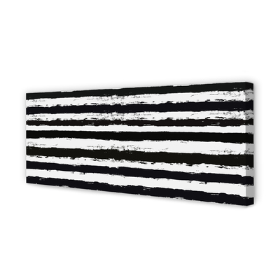Quadro em tela Listras irregulares de zebra
