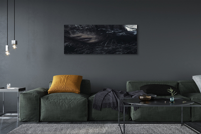 Quadro em tela Uma figura escura