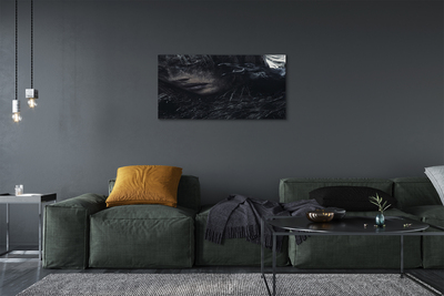 Quadro em tela Uma figura escura