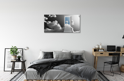 Pintura em tela Porta da escada do céu