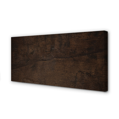 Quadro em tela Estrutura de grãos de madeira