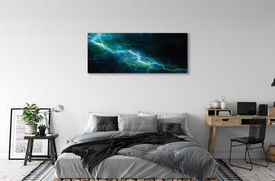 Pintura em tela Relâmpago fractal