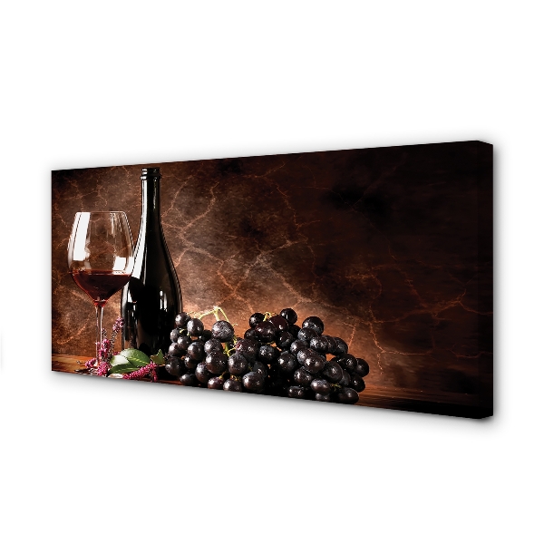 Quadro em tela Uma taça de vinho