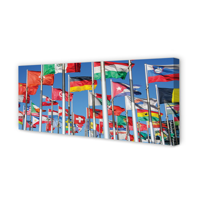 Pintura em tela Bandeira