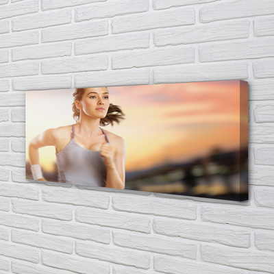 Pintura em tela Mulher do Céu