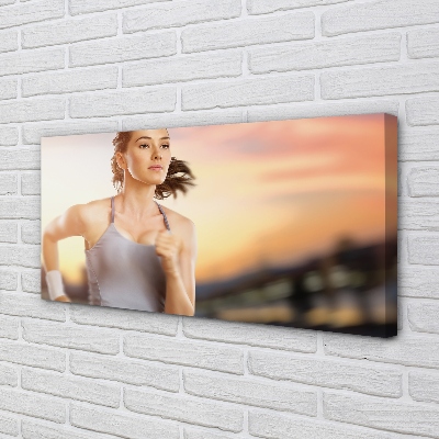 Pintura em tela Mulher do Céu