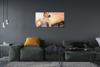 Pintura em tela Mulher do Céu