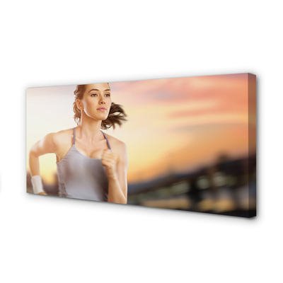 Pintura em tela Mulher do Céu