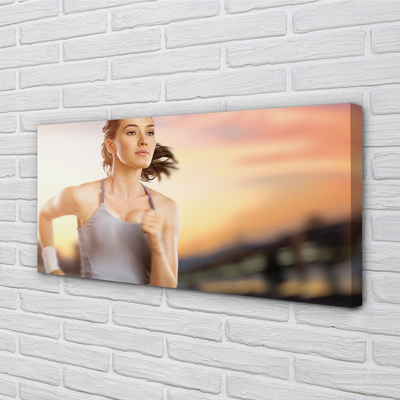 Pintura em tela Mulher do Céu