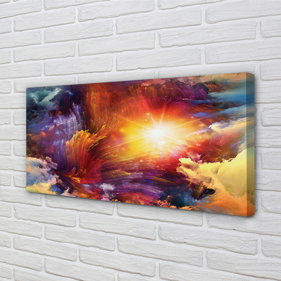 Quadro em tela Padrões fractais abstratos