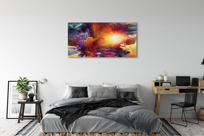 Quadro em tela Padrões fractais abstratos