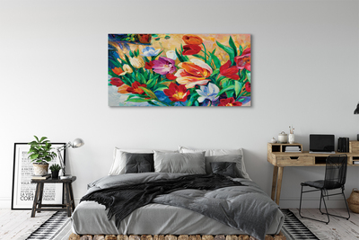 Quadro em tela Flores