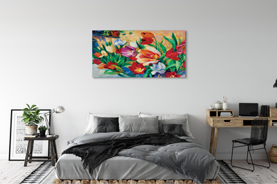 Quadro em tela Flores