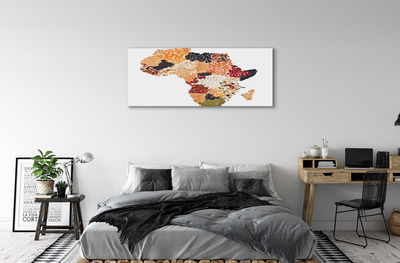 Pintura em tela Mapa de especiarias