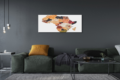 Pintura em tela Mapa de especiarias