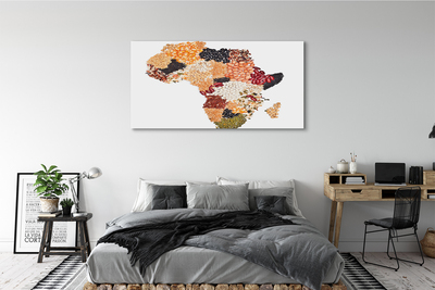 Pintura em tela Mapa de especiarias