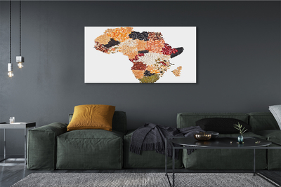 Pintura em tela Mapa de especiarias