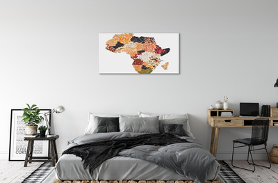 Pintura em tela Mapa de especiarias