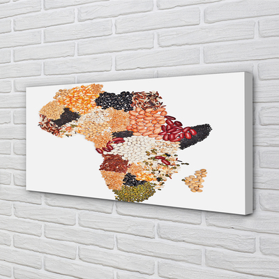 Pintura em tela Mapa de especiarias