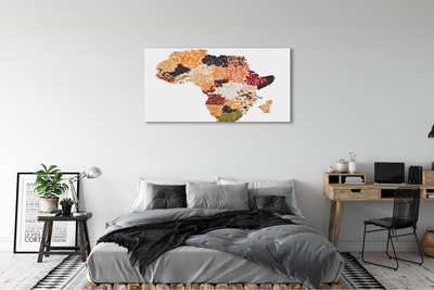 Pintura em tela Mapa de especiarias