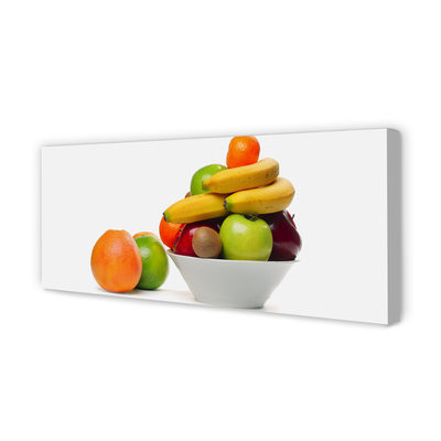 Pintura em tela Frutas em uma tigela