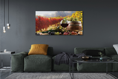 Pintura em tela Taça de vinho de outono